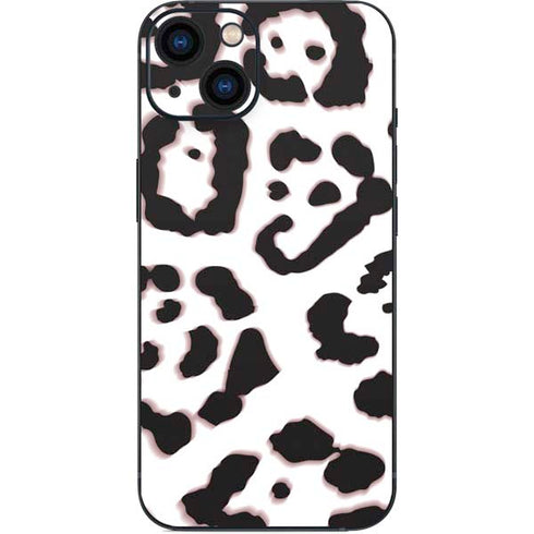B&W Leopard iPhone 14 Skin